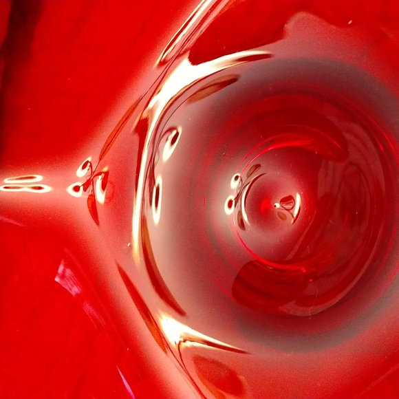 Red Handkerchief Bowl - Picture 9 of 9